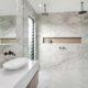custom home builder marble bathroom